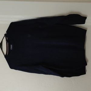 Navy blue chaps sweater